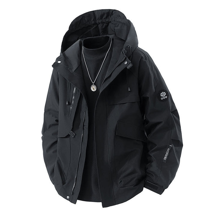 Herren Wasserfeste Outdoor-Jacke mit praktischen Taschen Drune