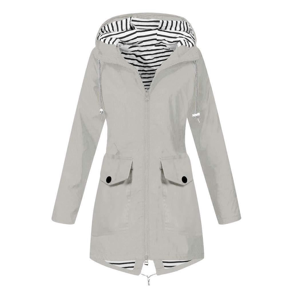 Damen Funktionsjacke mit verstellbarer Kapuze und praktischen Taschen Drune