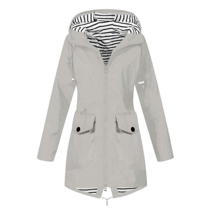 Damen Funktionsjacke mit verstellbarer Kapuze und praktischen Taschen Drune