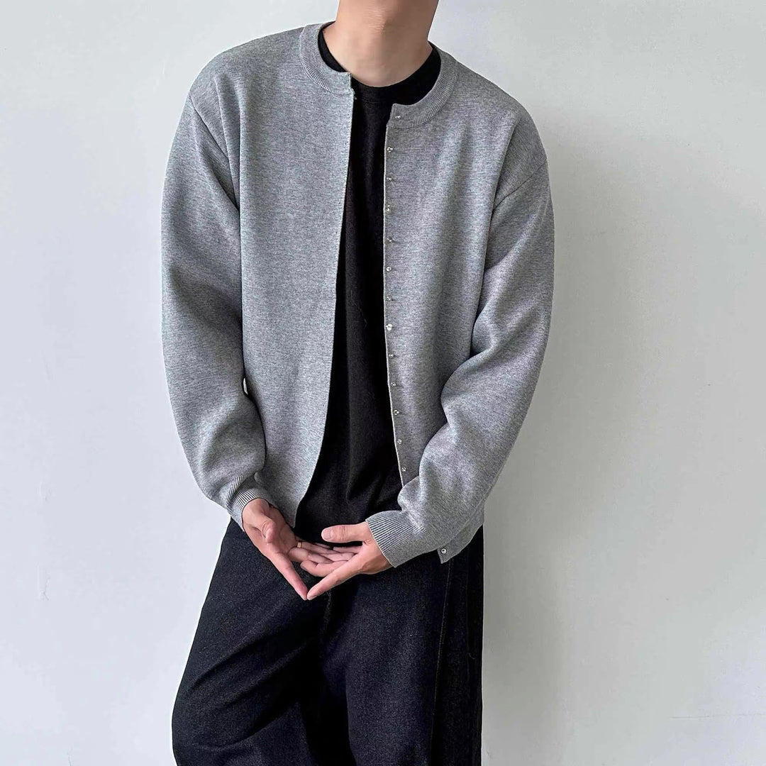 Herren Sportlicher Cardigan Drune