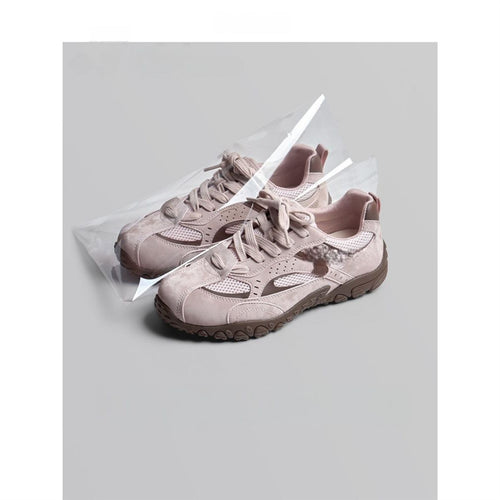 Damen Chunky Retro-Sneaker mit gepolsterter Komfortsohle und profilierter Gummisohle Drune