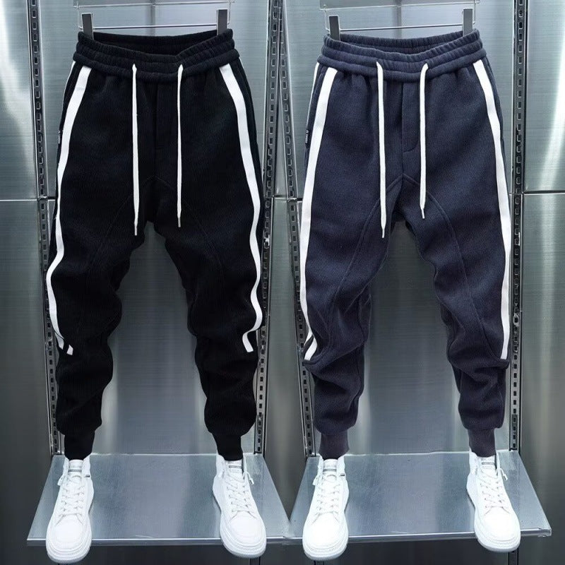 Herren Modische Jogginghose mit körperbetonter Passform Drune