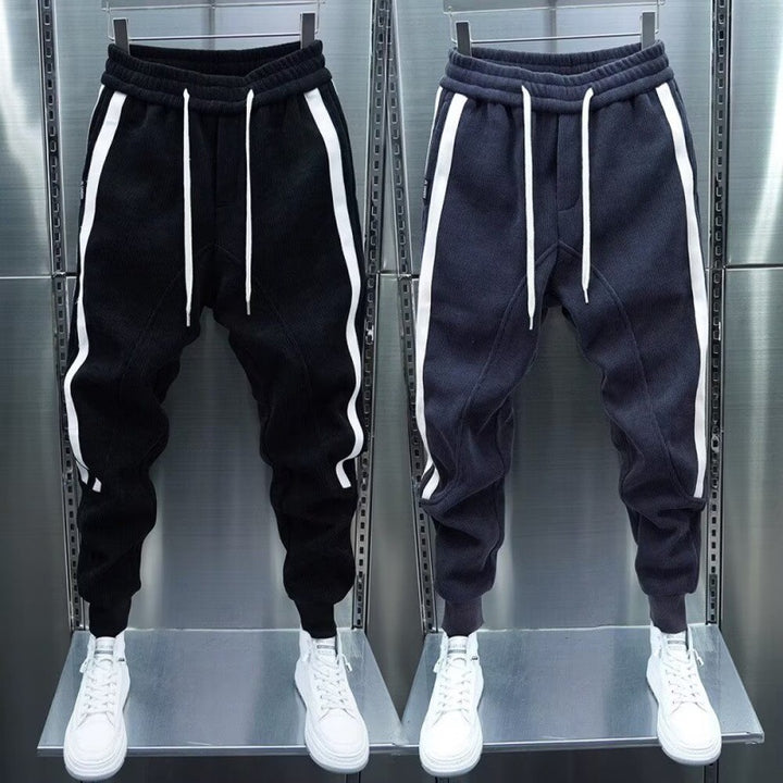 Herren Modische Jogginghose mit körperbetonter Passform Drune