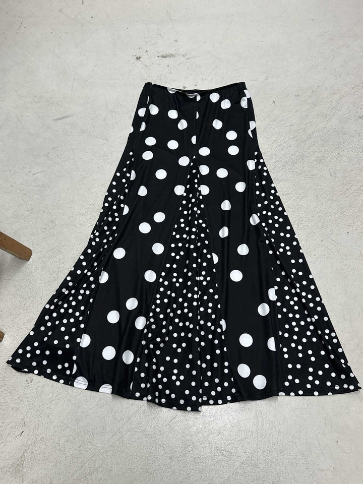 Damen Maxirock mit voluminösem Schnitt und fröhlichem Punkte-Design Drune
