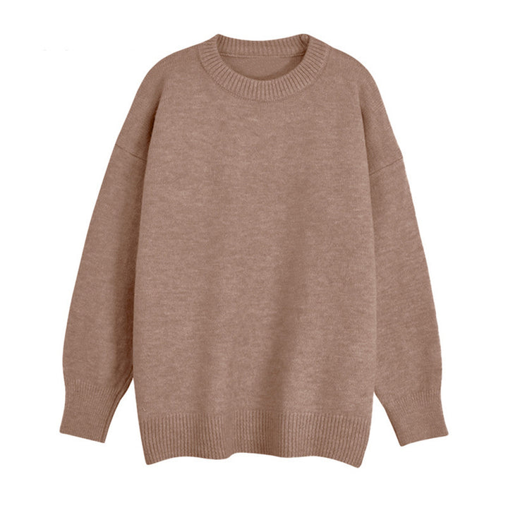 Damen lässiger Pullover im Oversized-Stil Drune