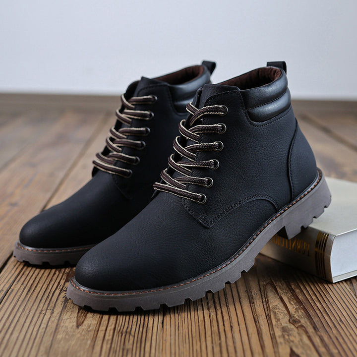 Herren Casual Schnürstiefel Drune