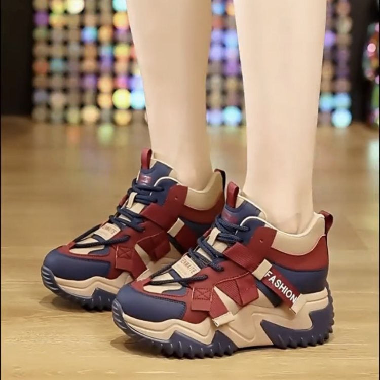 Damen Hohe Sneakers mit sportlichem Design Drune