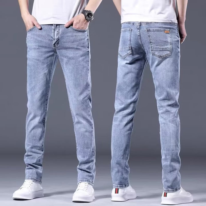 Herren Slim-Fit Jeans im lässigen Vintage-Design Drune