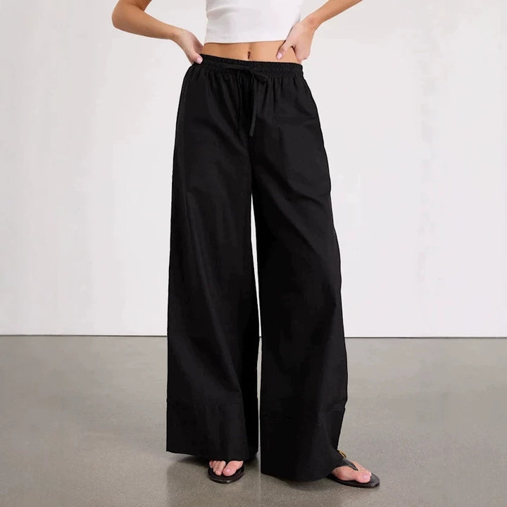 Damen Luftige und bequeme Leinenhose Drune