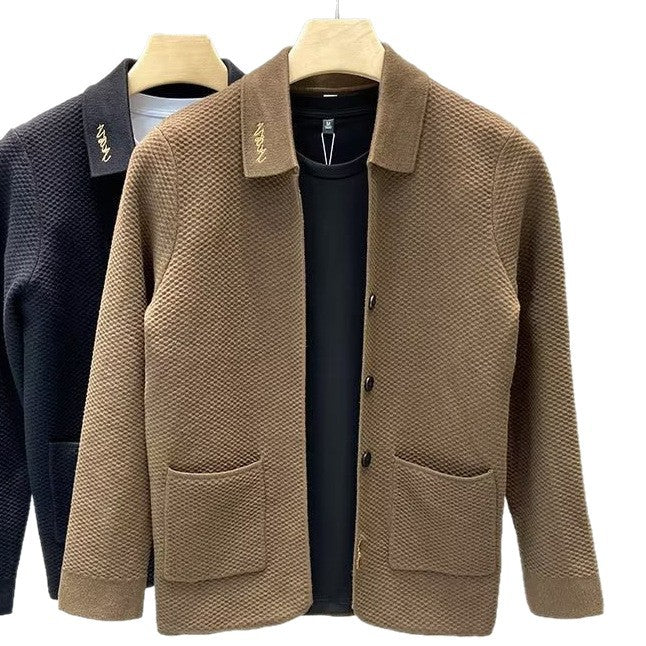 Damen Moderne Strickjacke mit strukturiertem Design Drune