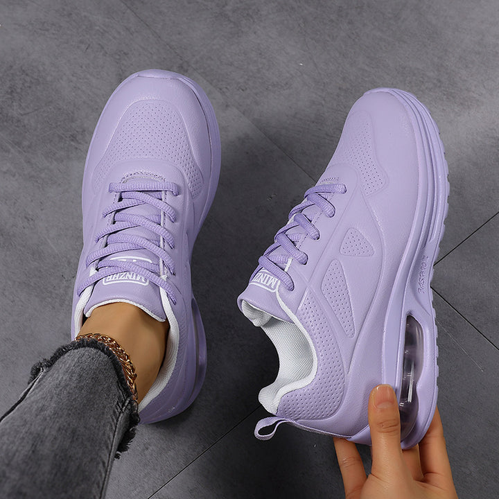 Damen nan leichte Sneaker mit Luftkissen-Zwischensohle und gepolstertem Fersenbereich Drune