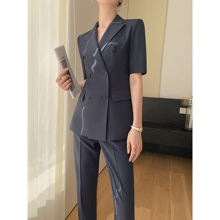 Damen Elegantes und modernes Blazer-Set Drune