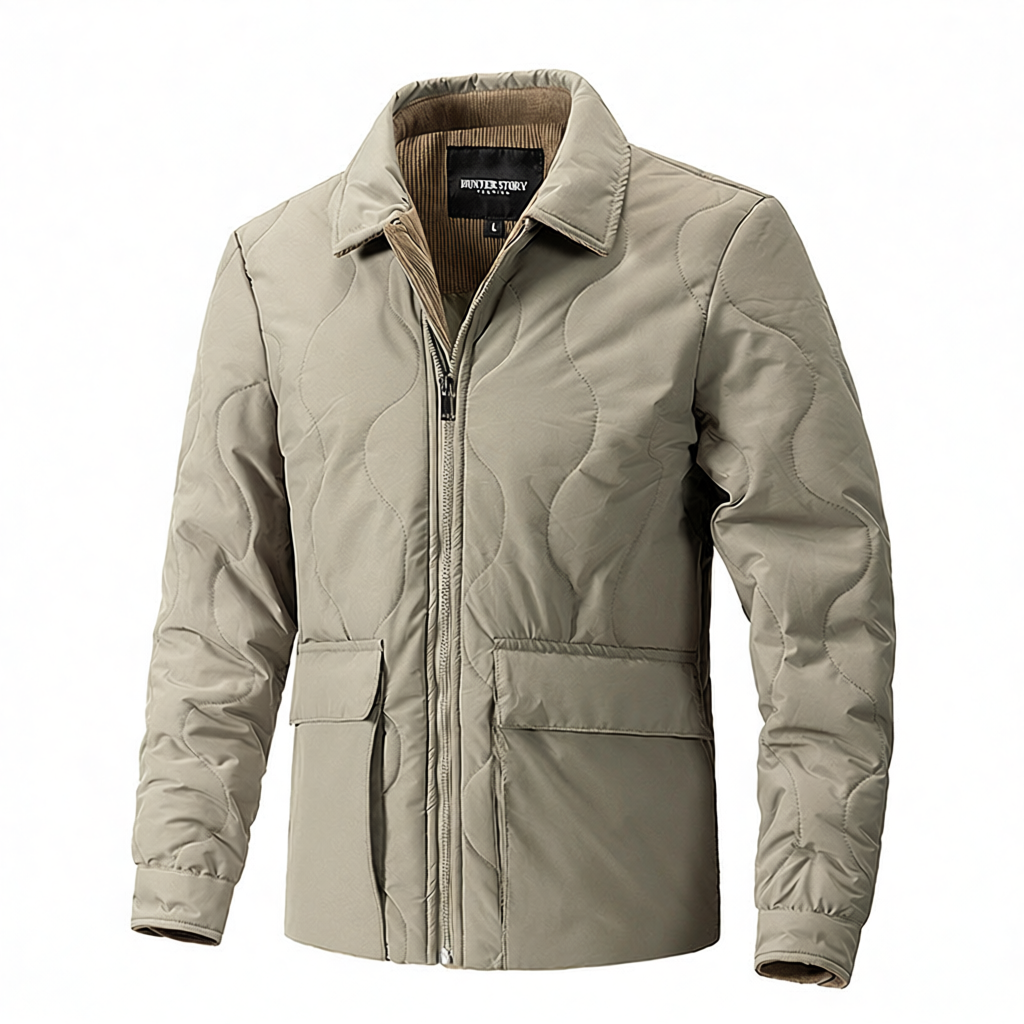 Herren Steppjacke mit seitlichen Taschen Drune