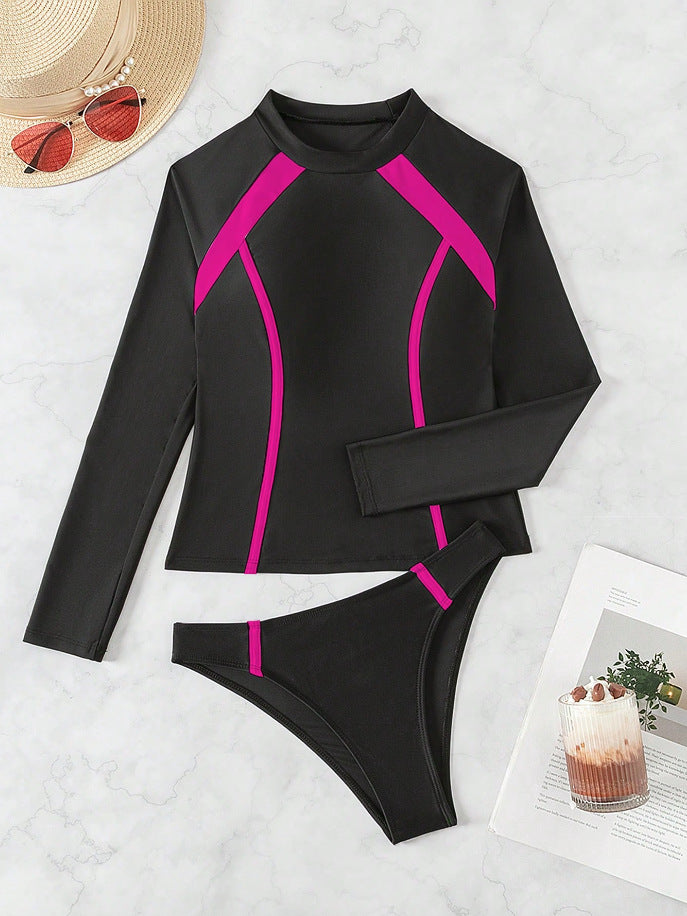 Damen Sportliches Zweiteiliges Badeanzug Drune
