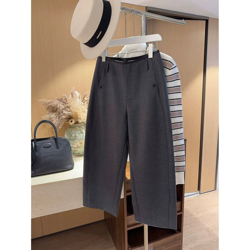 Damen Elegante und weite Anzughose Drune