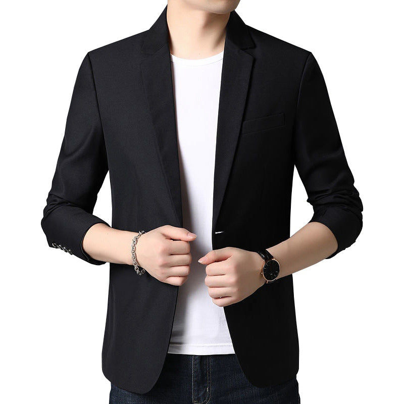 Herren Schlankes Business-Sakko mit minimalistischem Design und Stretch-Komfort Drune