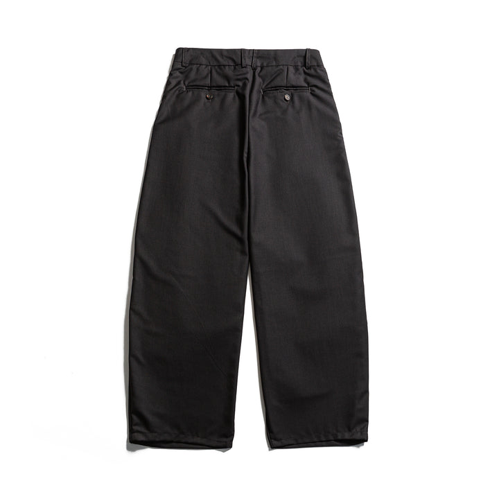 Herren Cropped-Hose mit Bundfalten, Tunnelzug und dezenter Bundverlängerung Drune