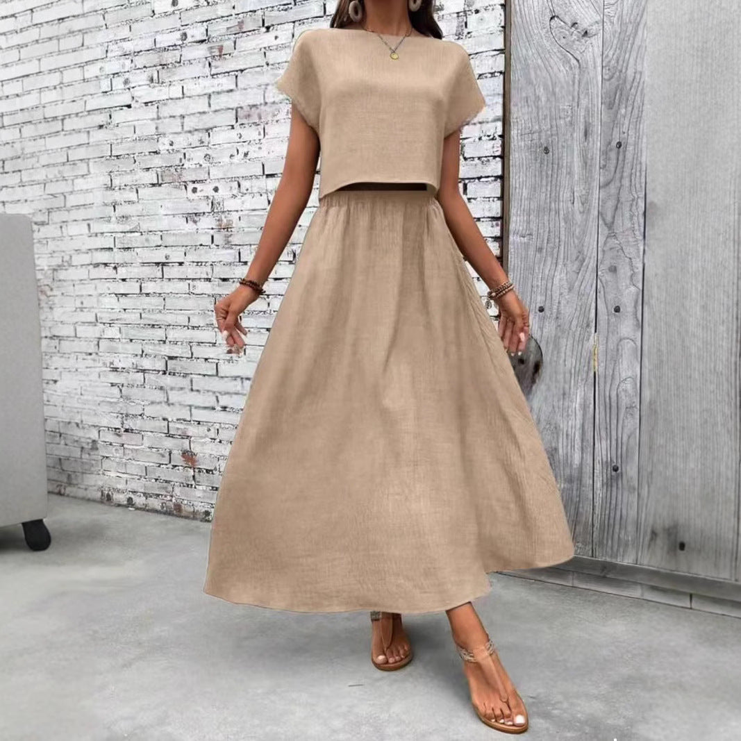 Damen zweiteiliges Sommerkleid Drune