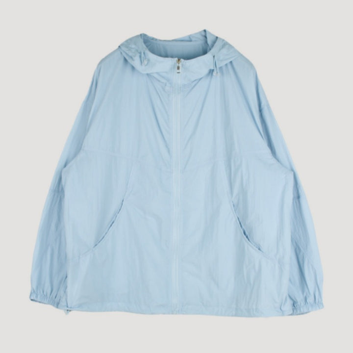 Damen sportliche Übergangsjacke mit verstellbarem Kordelzug Drune