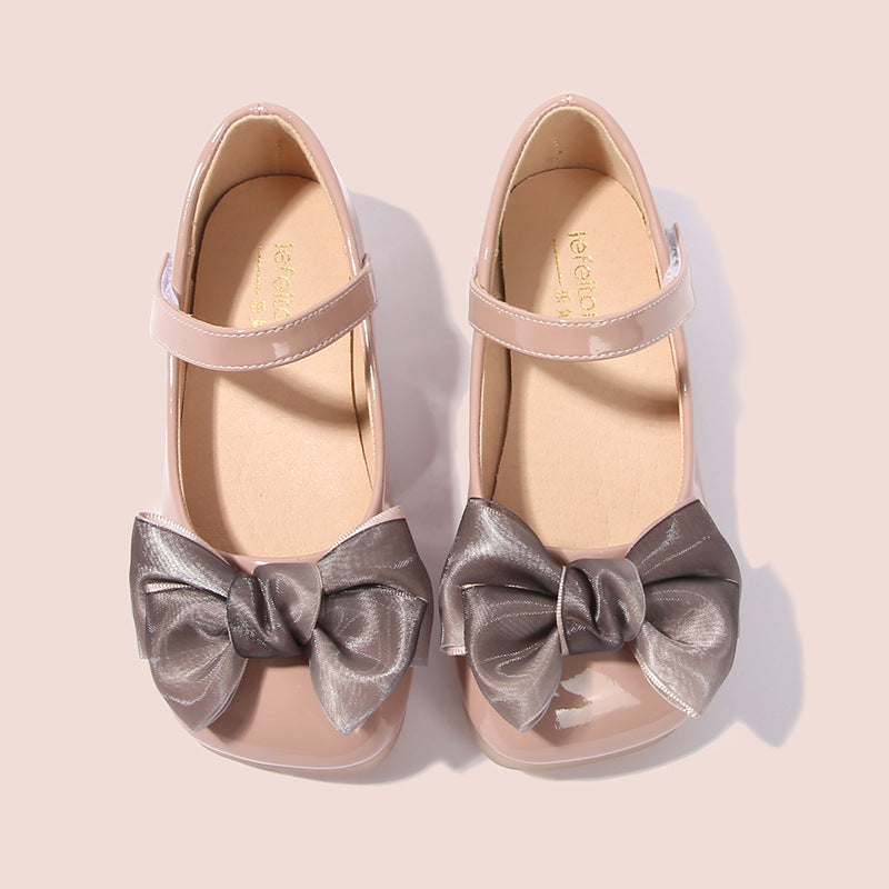 Mädchen Ballerinas mit dekorativem Schleifen-Design Drune