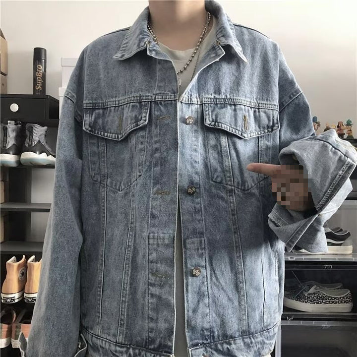 Herren Denim Überjacke Drune