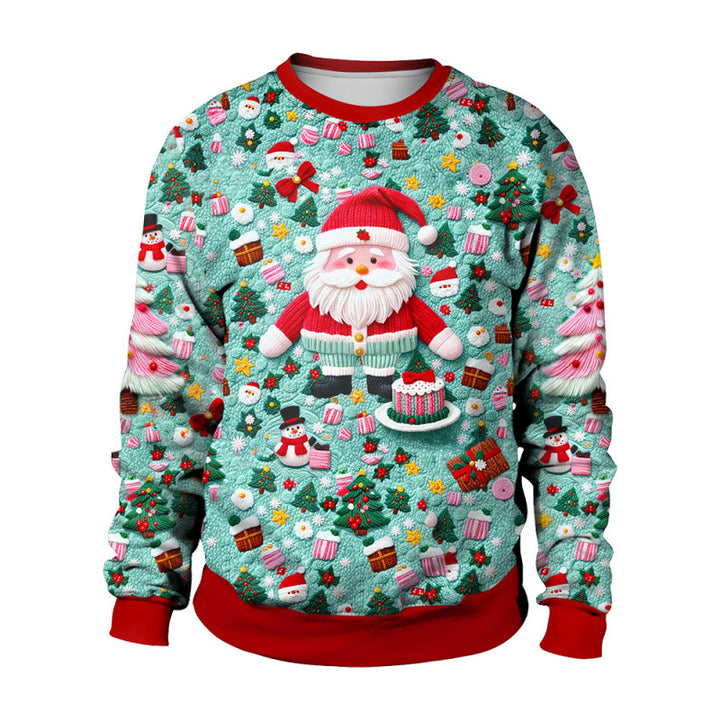 Damen Lustiger Weihnachts-Sweatshirt Drune