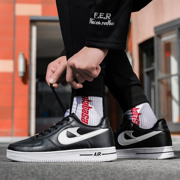 Herren Klassische Low-Top Sneaker mit gepolstertem Komfortfußbett und dämpfender Air-Sohle Drune