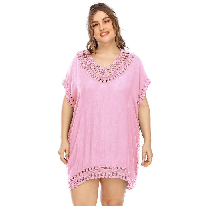 Damen eleganter häkeln Strandüberwurf Drune