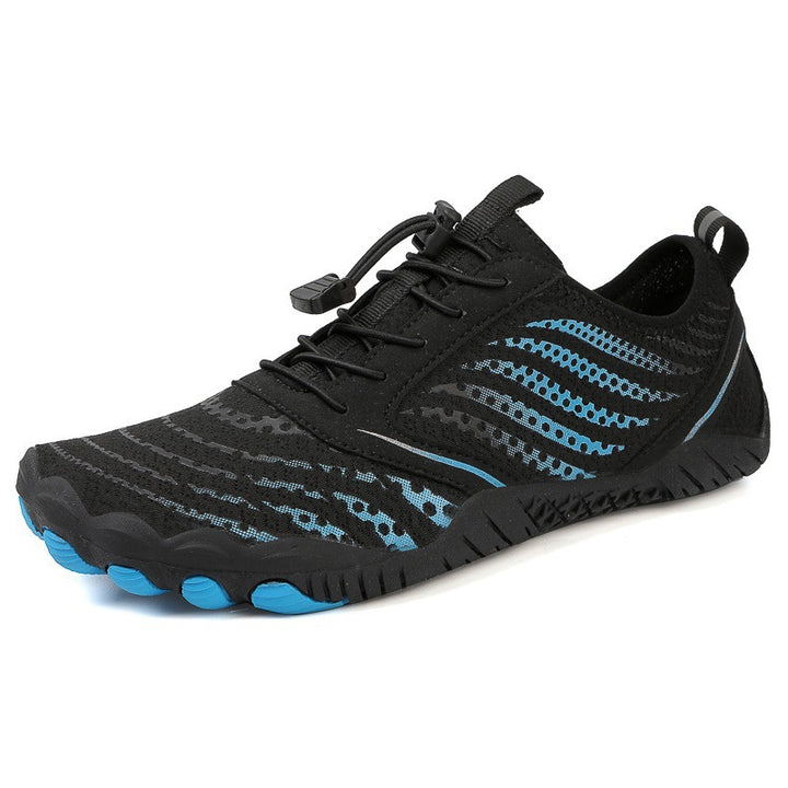 Unisex Flexibler Barfuß‑Wasserschuh mit Schnellverschluss und rutschfester Gummisohle Drune