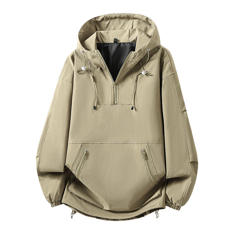 Herren Funktionale Übergangsjacke mit Kapuze Drune