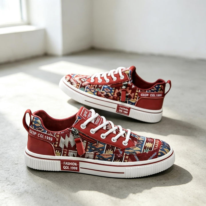 Unisex Freizeit-Sneaker mit modischem Ethno-Muster Drune