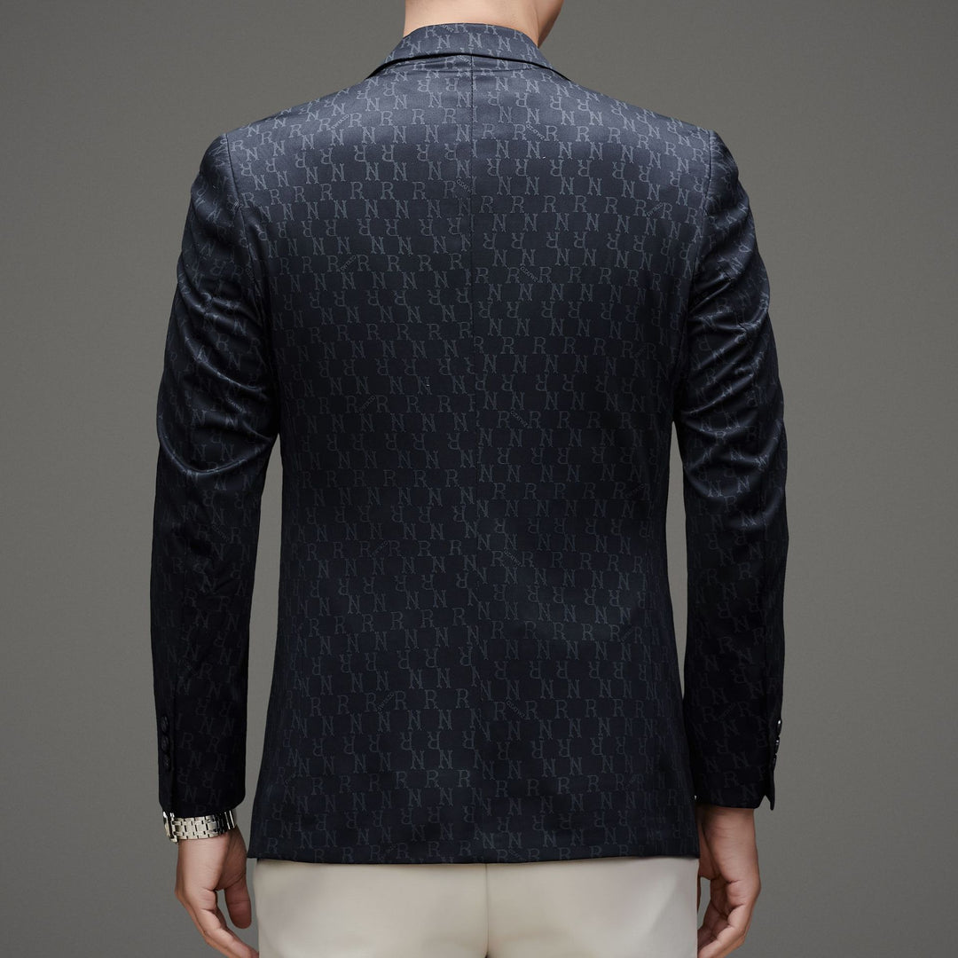 Herren Stylish Business Blazer mit eleganter Struktur und praktischen Taschen Drune