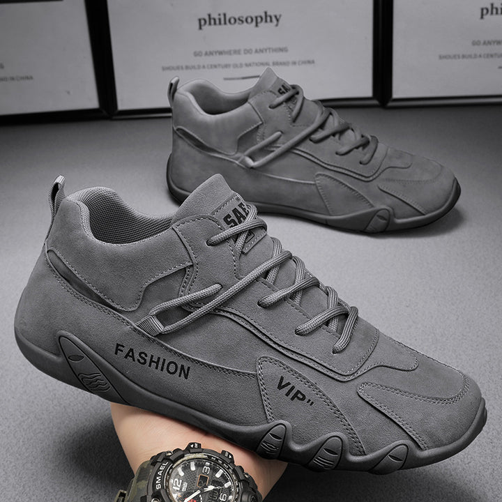 Herren Casual Wildleder Lifestyle Sneaker Drune