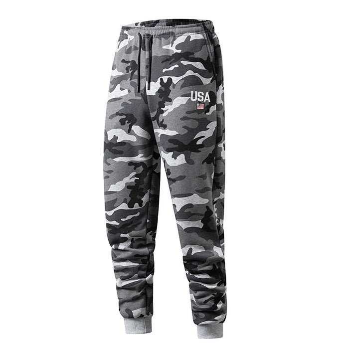 Herren Sportliche Cargohose mit elastischem Bund