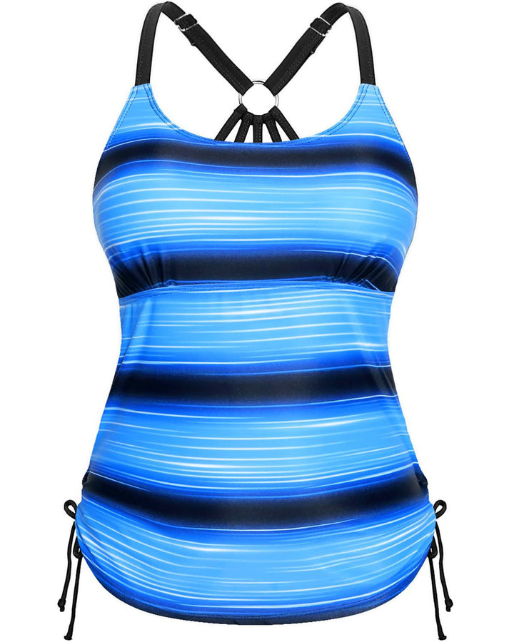 Damen Sportlicher Tankini mit racerback Design Drune