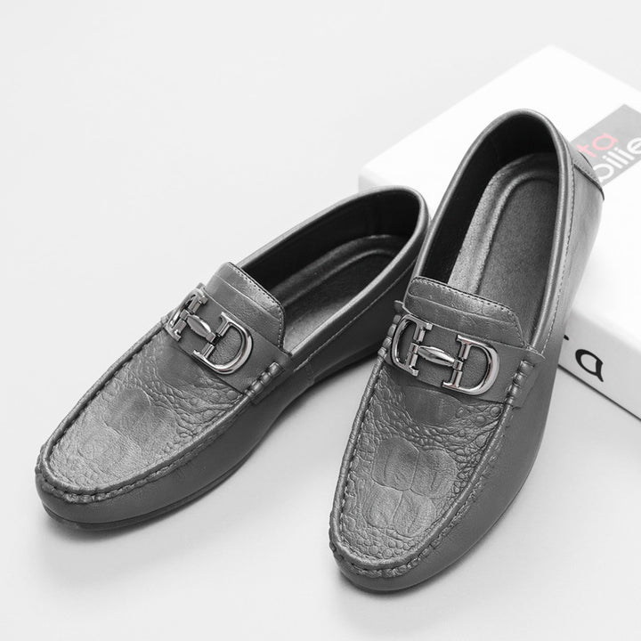 Herren Elegante Mokassins mit Metallakzent Drune