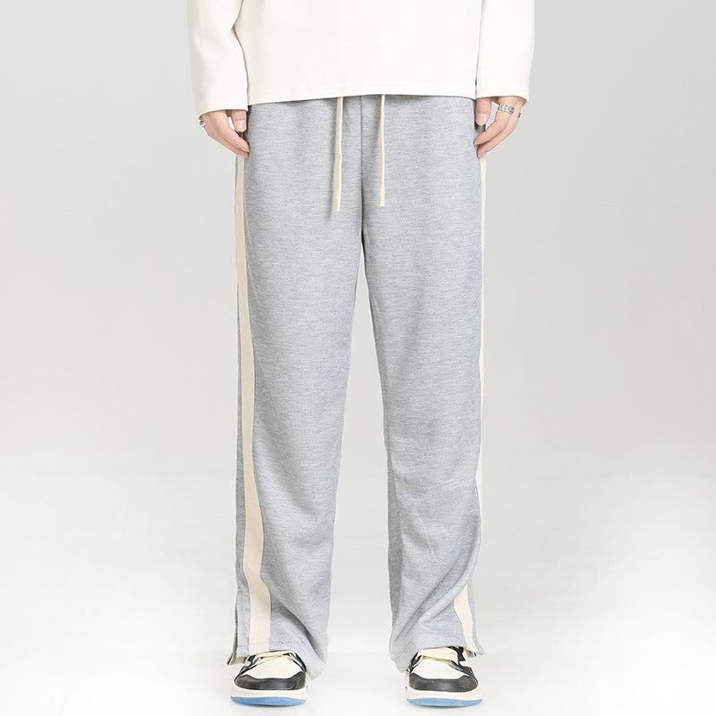 Herren Sportliche Lounge-Hose mit seitlichen Streifen Drune