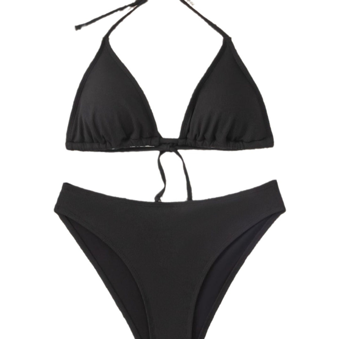 Damen Triangel-Bikini mit eleganter Schnittführung und verstellbaren Trägern Drune