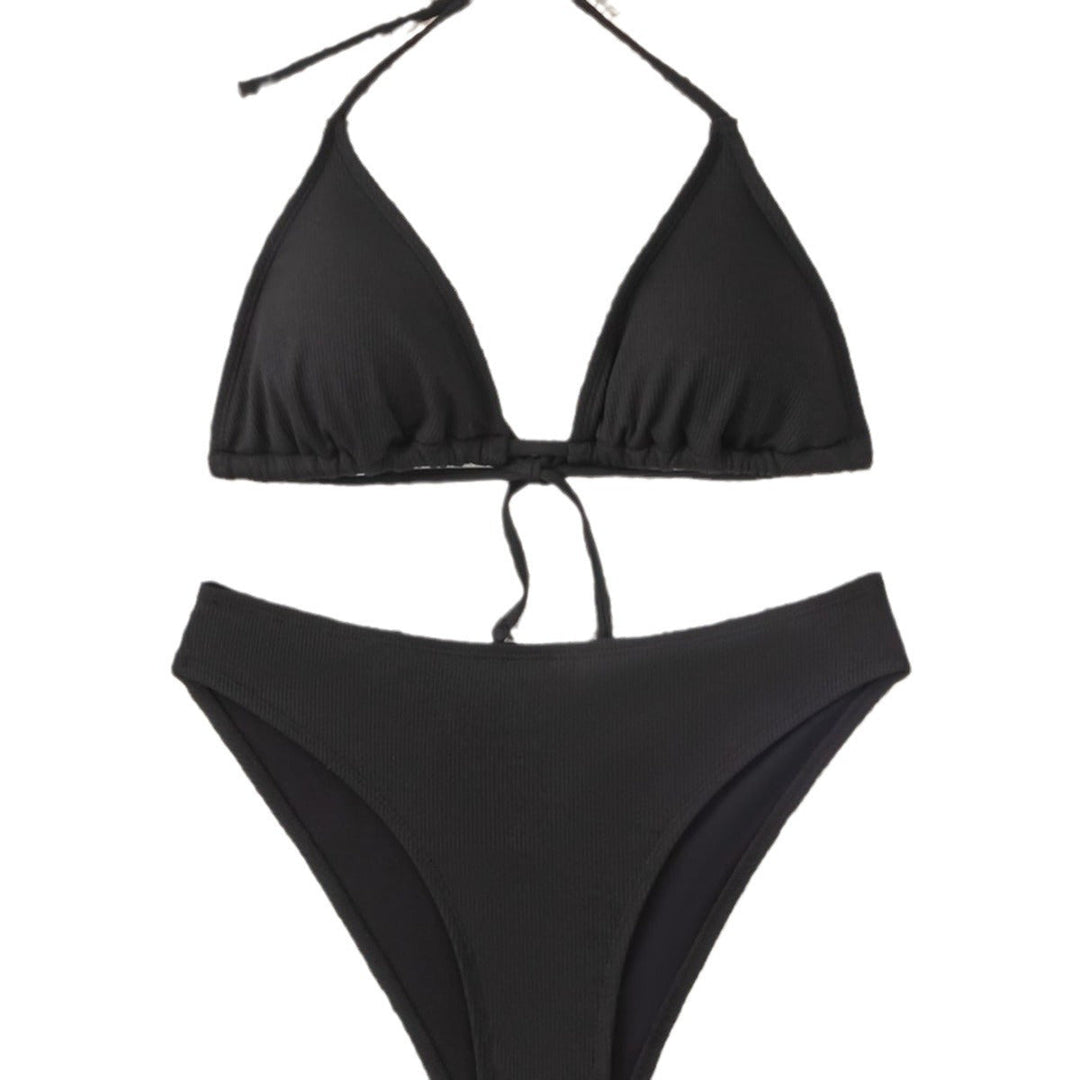 Damen Triangel-Bikini mit eleganter Schnittführung und verstellbaren Trägern Drune