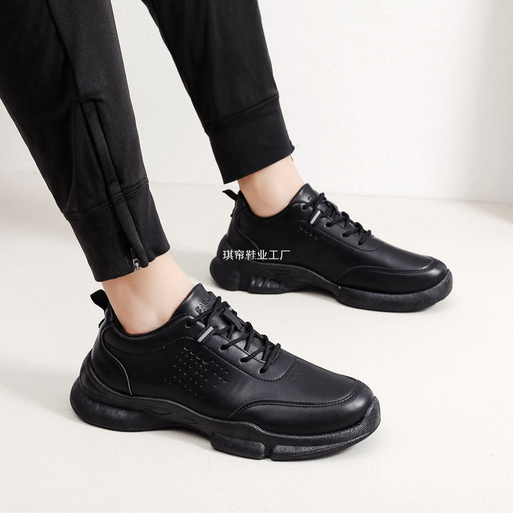 Herren Sportliche Leder Sneakers Drune