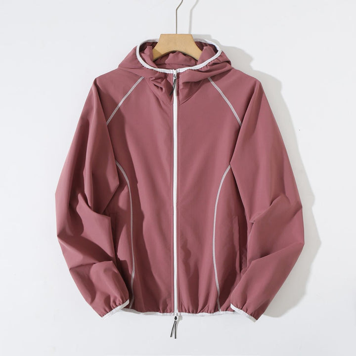 Damen leichte Windjacke mit innovativem Kapuzendesign Drune