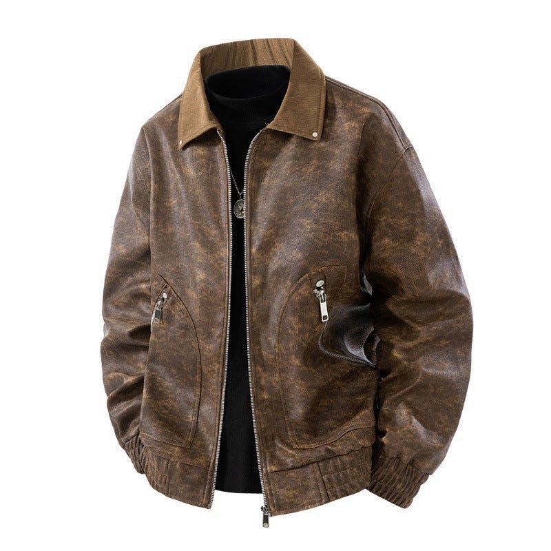 Herren Modische Freizeitjacke Drune