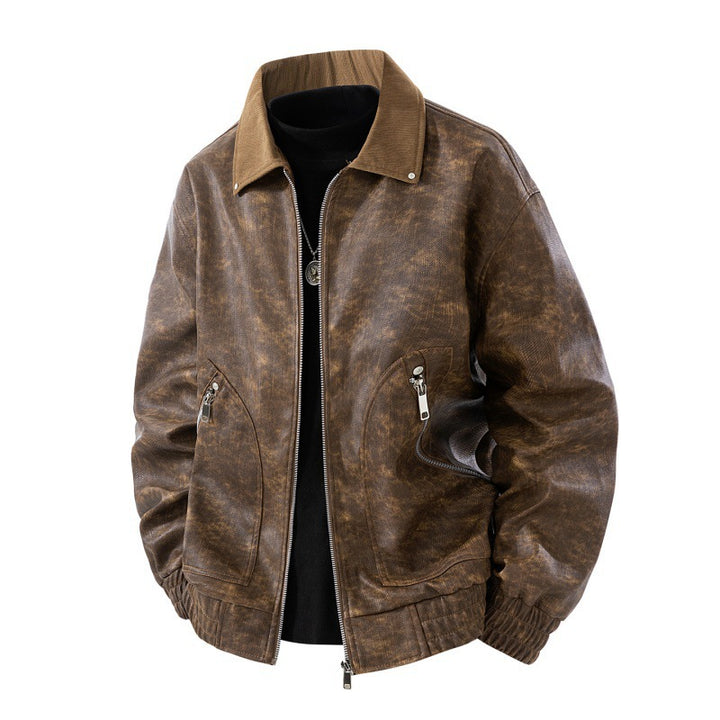 Herren Modische Freizeitjacke Drune