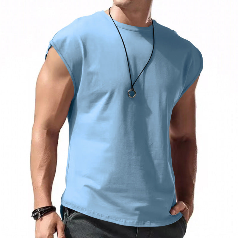 Herren modernes Oversize T-Shirt mit kurzem Ärmel Drune