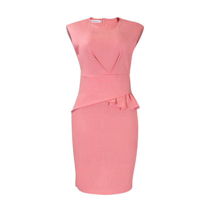 Damen Etuikleid mit schickem Detail Drune