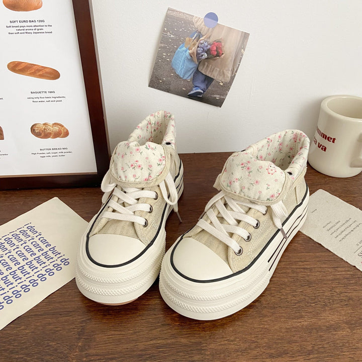 Damen Sportliche Sneakers mit atmungsaktivem Obermaterial und dämpfender Sohle Drune