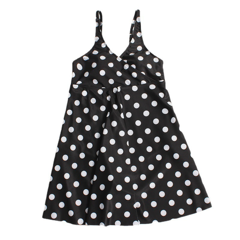 Damen Freizeitkleid mit elegantem Punkte-Design Drune