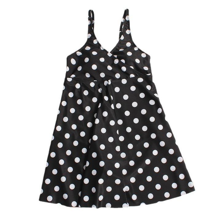 Damen Freizeitkleid mit elegantem Punkte-Design Drune