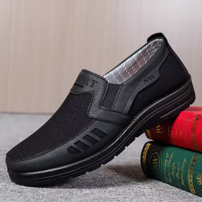Damen sportliche Slip-On Sneakers mit atmungsaktivem Mesh-Obermaterial Drune