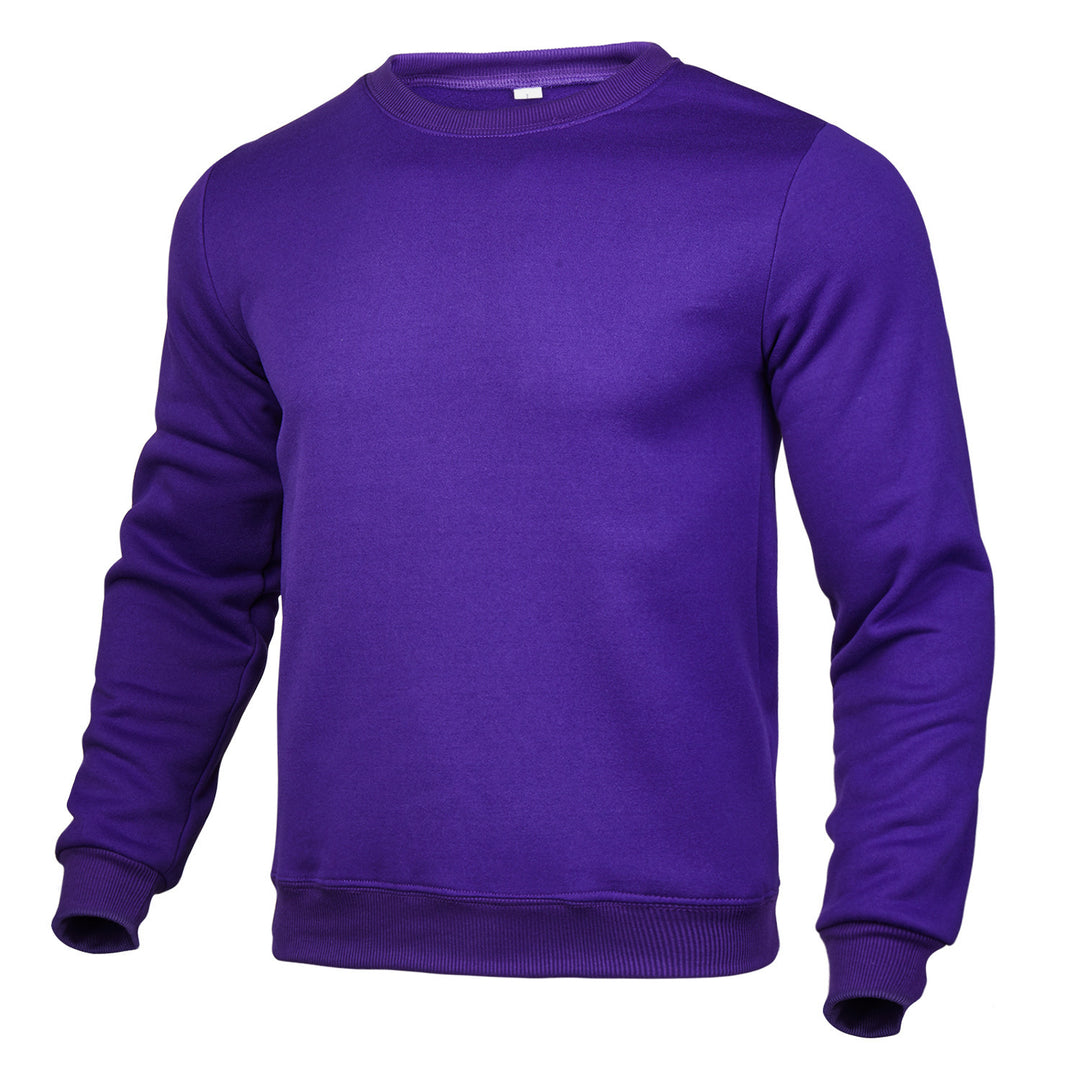 Herren Komfortabler Rundhals-Pullover aus hochwertigem Baumwollmix Drune